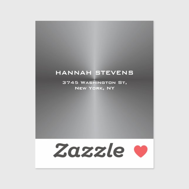 Trendy Simple Plain Grey Elegant Modern (Sheet)
