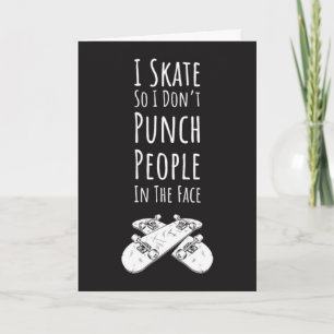 Trendy Skateboard Cards Teen Boys Skateboarder Fun