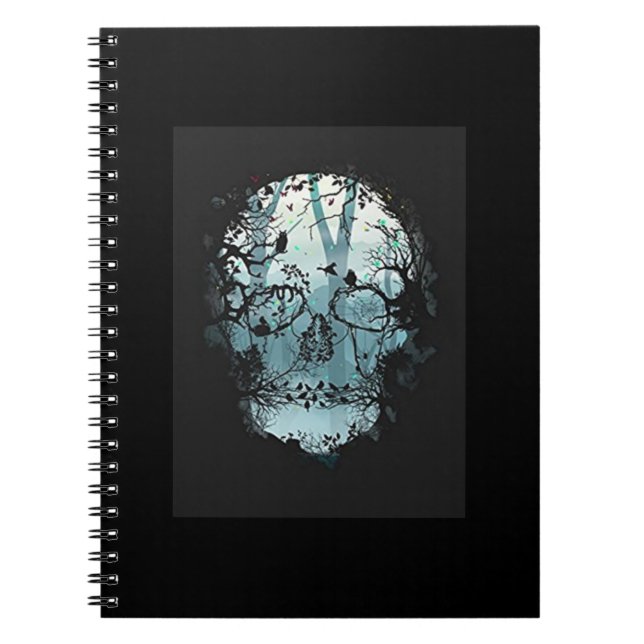 Trendy Skull Notebook 2019 (Front)