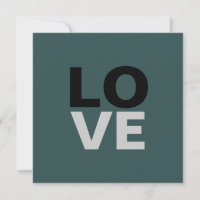 Trendy Slate Grey Background Love Wedding
