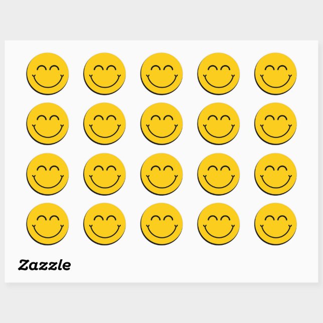 Trendy Smile Sticker (Sheet)