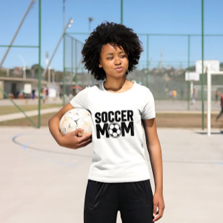 Trendy Soccer mum personalised T-Shirt
