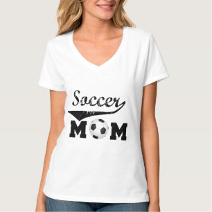 Trendy soccer mum tshirt