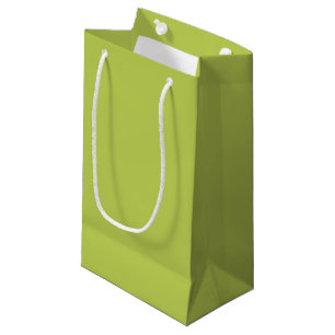 Trendy Soft Chartreuse Gift Bag