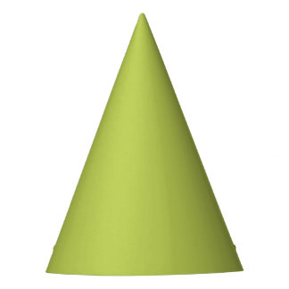 Trendy Soft Chartreuse Party Hat