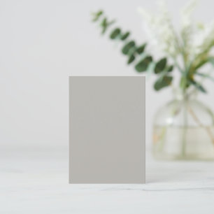 Trendy Soft Gray-Beige - Note Card