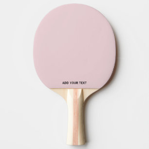 Trendy Soft Pastel Pink - Custom Ping Pong Paddle