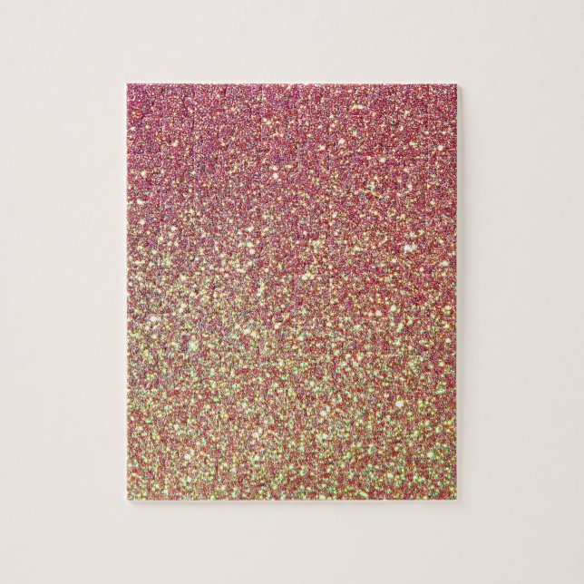 Trendy Sparkle Glitter Pattern Jigsaw Puzzle (Vertical)