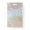 Trendy sparkles pearl holographic custom logo