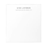 Trendy Style Elegant Minimalist Plain Black White