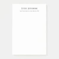 Trendy Style Elegant Minimalist Plain Black White