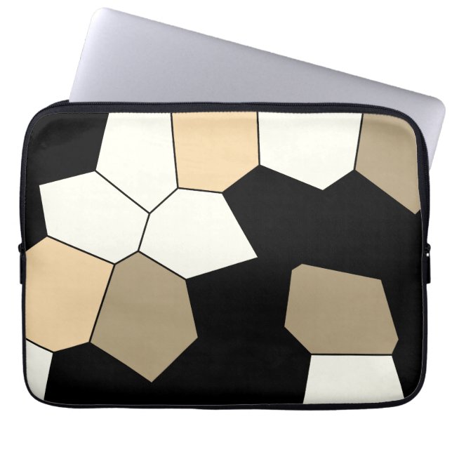 Trendy Stylish Abstract Pattern Laptop Sleeve (Front)