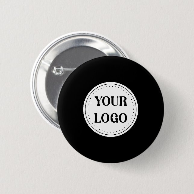 Trendy stylish & elegant branded 6 cm round badge (Front & Back)