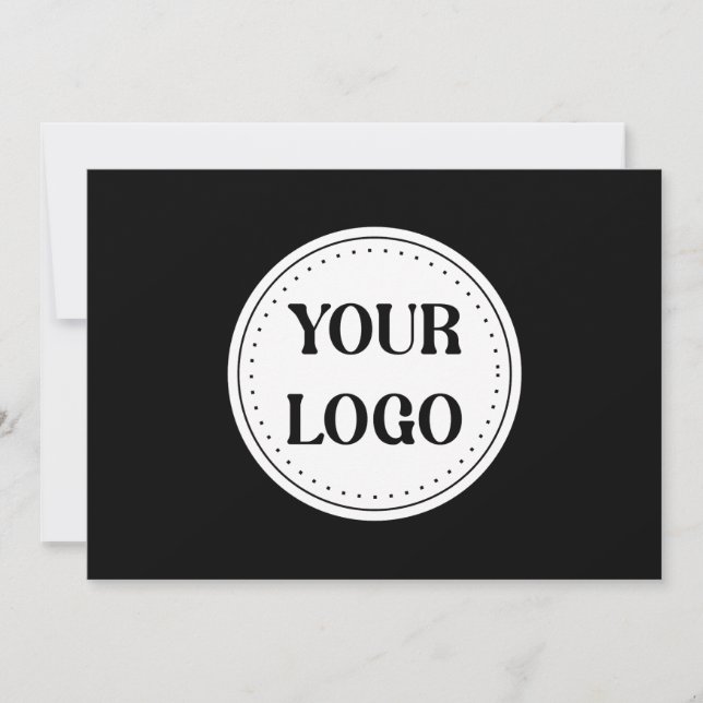 Trendy stylish & elegant branded invitation (Front)