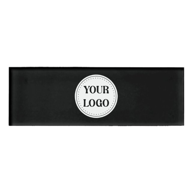 Trendy stylish & elegant branded name tag (Front)