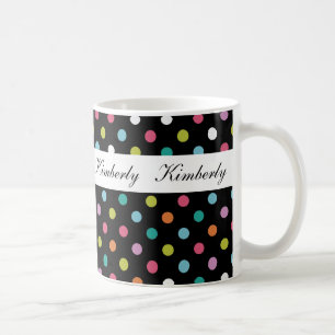 Trendy Stylish Monogram Coffee Mugs