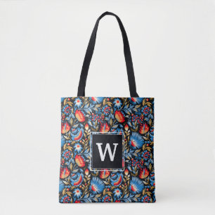 Trendy Stylish Personalise Bridesmaid Initiali Tote Bag