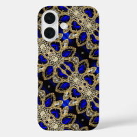 trendy stylish turquoise gold silver deep blue 