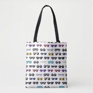 Trendy Sunglasses Pattern Tote Bag – Fashionable
