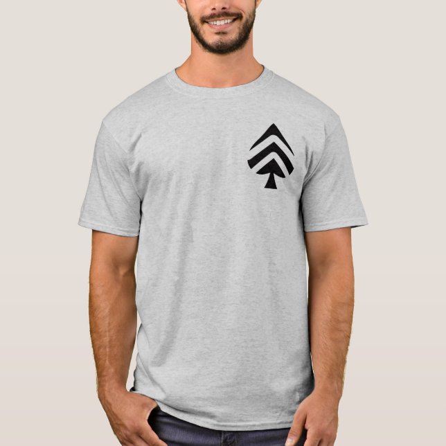 Trendy t-shirt with unique style (Front)