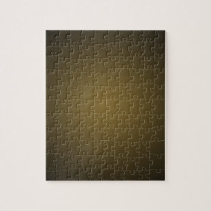 Trendy Tan and Black Grainy Vignette Jigsaw Puzzle