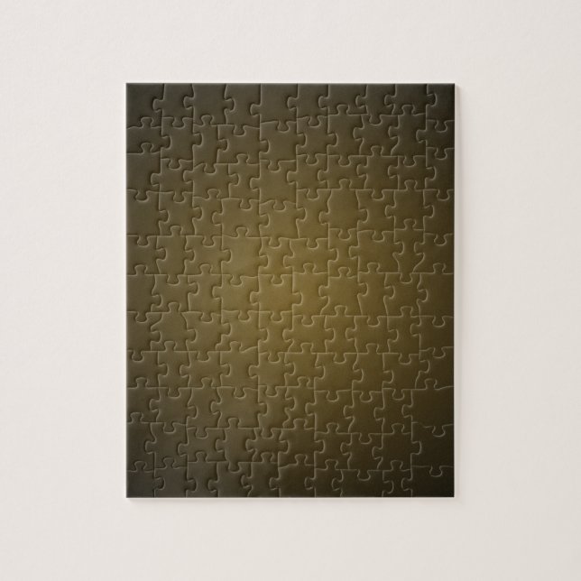 Trendy Tan and Black Grainy Vignette Jigsaw Puzzle (Vertical)