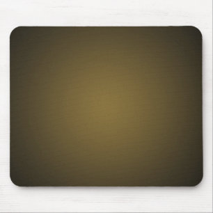 Trendy Tan and Black Grainy Vignette Mouse Mat
