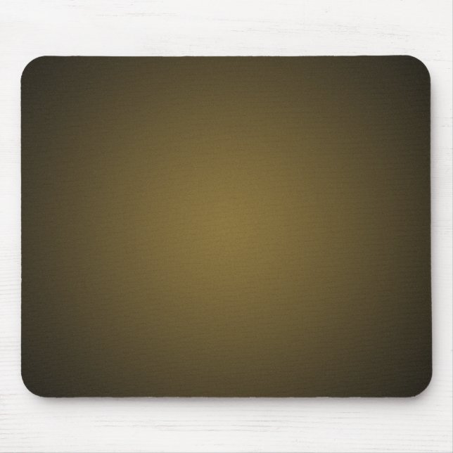 Trendy Tan and Black Grainy Vignette Mouse Mat (Front)