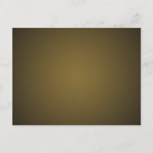 Trendy Tan and Black Grainy Vignette Postcard
