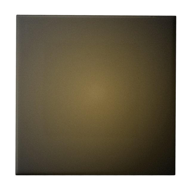 Trendy Tan and Black Grainy Vignette Tile (Front)