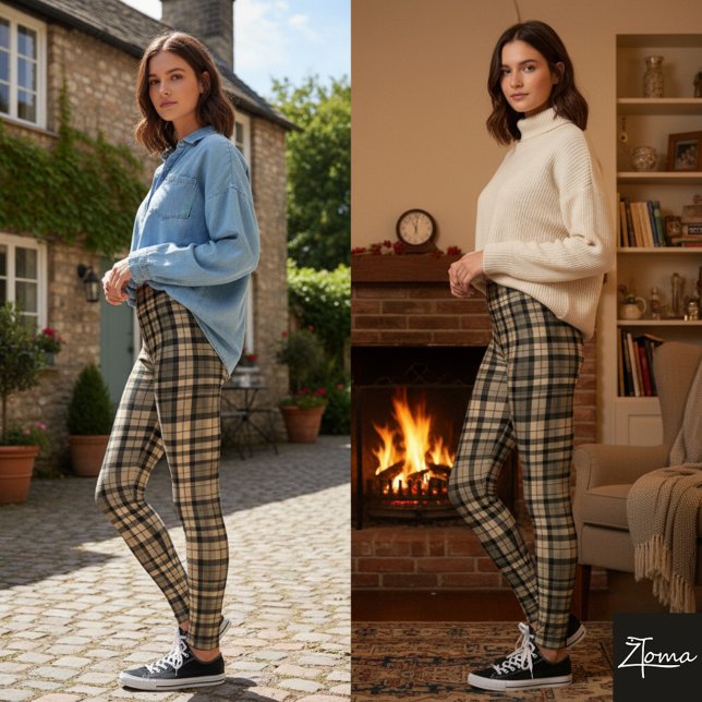 Trendy Tartan Tights (Creator Uploaded)