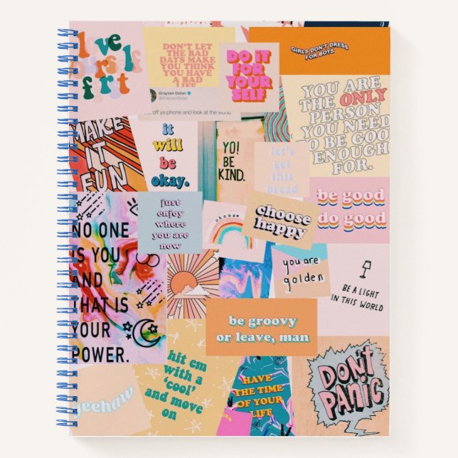 Trendy Teen Journal Notebook (Front)