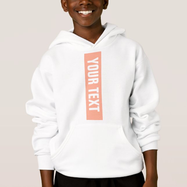 Trendy Template Add Name Text Picture Kids Boys (Front)