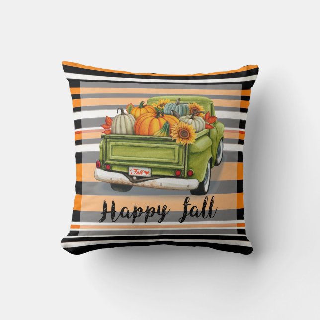 Trendy Thanksgiving Beautiful Autumn Collection Cushion (Front)