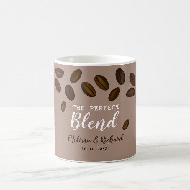 Trendy The Perfect Blend Coffee Wedding   Coffee Mug (Center)