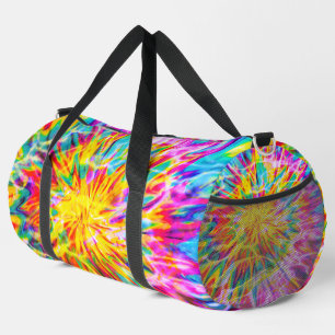 Trendy Tie Dye Duffle Bag