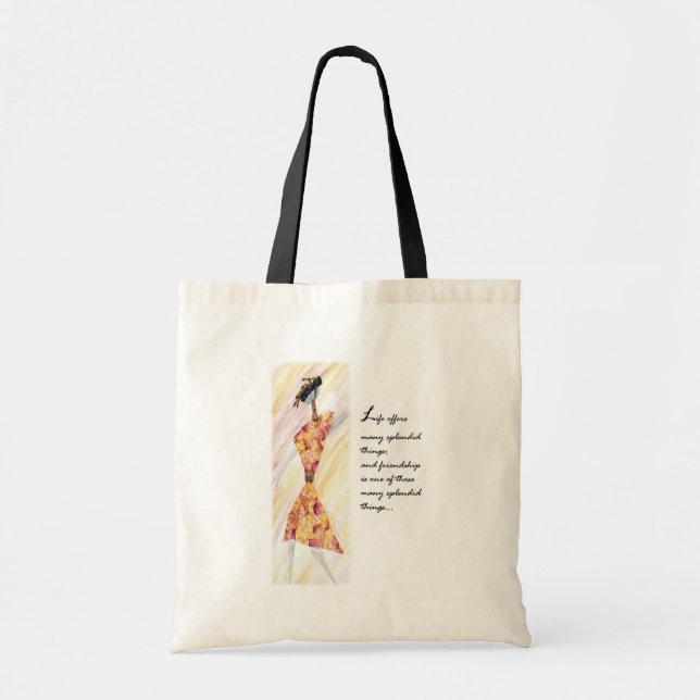 Trendy Tote Bag (Front)