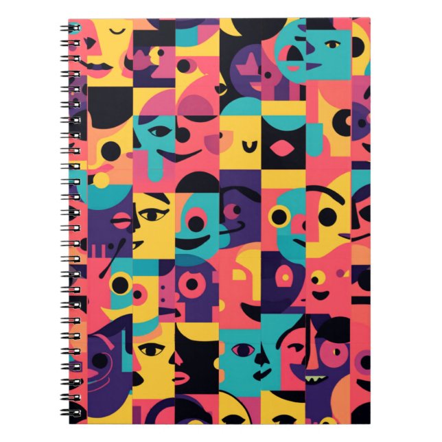 Trendy Tote Bag – Minimal & Modern Carry Bag Notebook (Front)