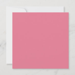 Trendy Tulip Pink Solid Colour Card
