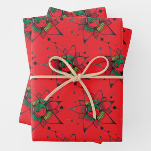 Trendy Unique  Wrapping Paper Sheet