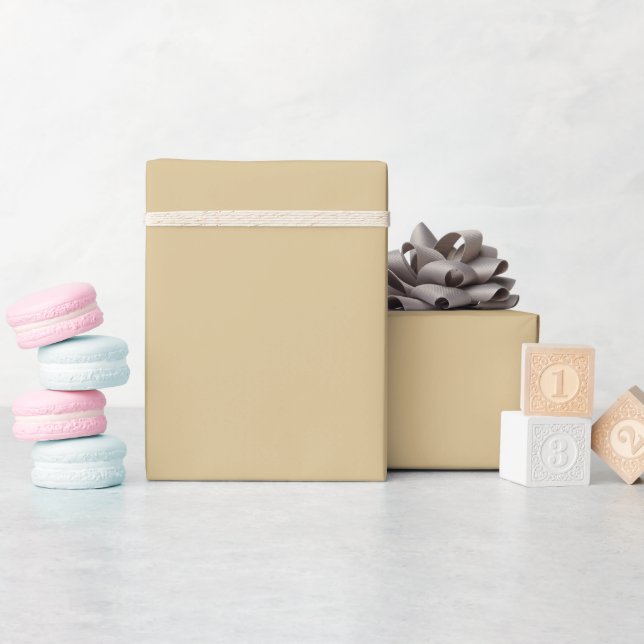 Trendy Unit -  Vanilla Wrapping Paper Roll (Baby Shower)