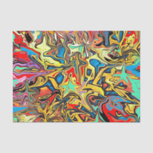 Trendy urban graffiti party  tissue paper