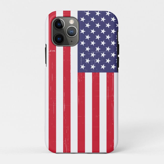 Trendy USA Flag Case-Mate iPhone Case (Back)