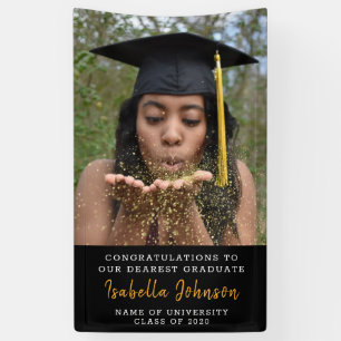 Trendy Vertical Graduate Photo Graduation Banner