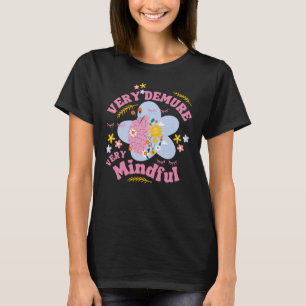 Trendy VERY DEMURE VERY MINDFUL Floral T-Shirt