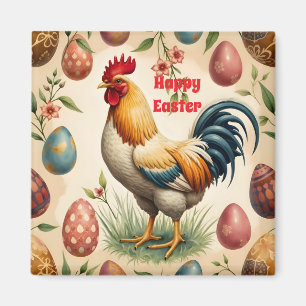 Trendy Vintage Holiday Easter Collection Magnet