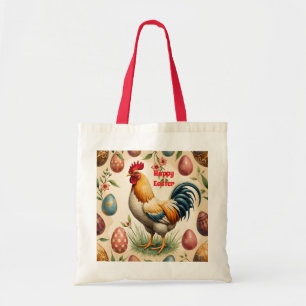 Trendy Vintage Holiday Easter Collection Tote Bag