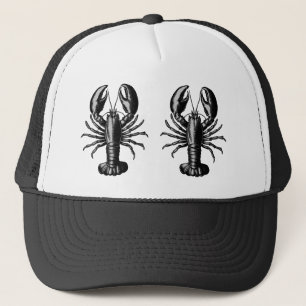 Trendy  vintage Lobster  Trucker Hat
