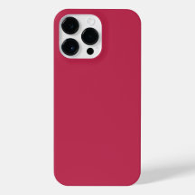 Trendy viva magenta solid colour Case-Mate iPhone
