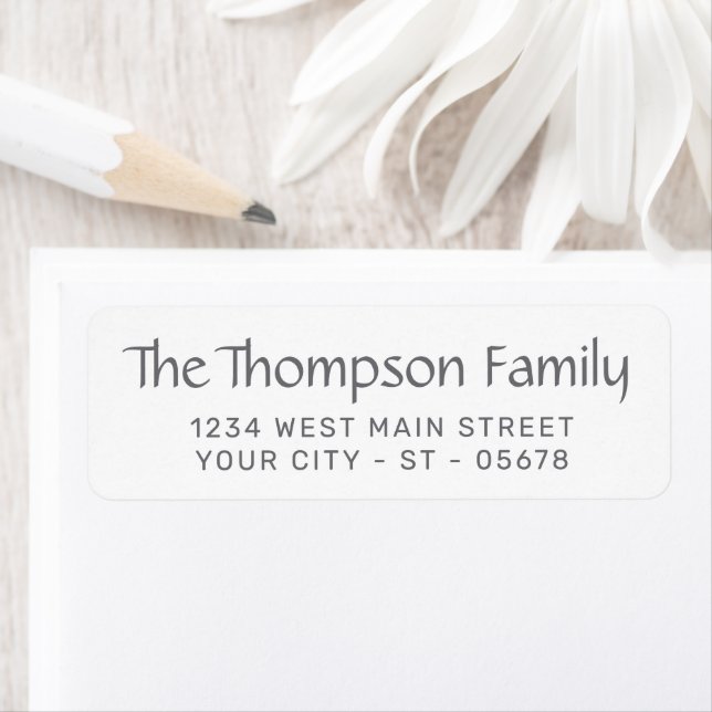 Trendy White Simple Chic Styled Typography Script (Insitu)